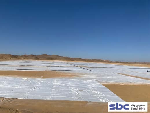 انشاء خلايا مطمر الحمأة الجديد بمنطقة عشيرة حسب اشتراطات الالتزام البيئي